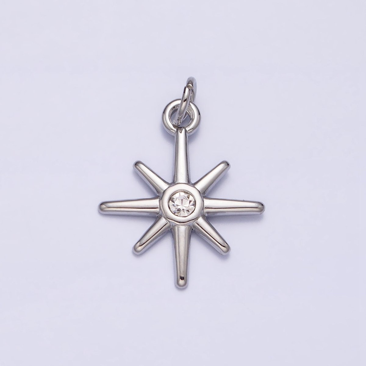 Mini Gold Star Charm North Star Pendant Celestial Jewelry AC-444 AC-445 - DLUXCA