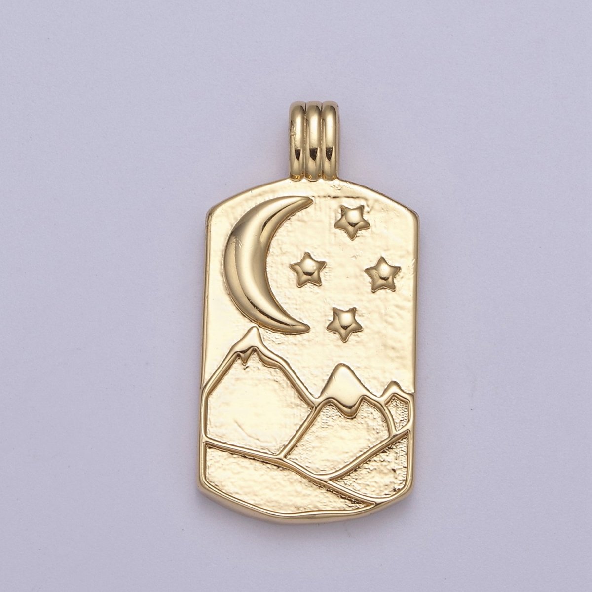 New Element Tag Collection Gold Element Charm Fire Wind Earth Ocean Wave Charm 14K Gold Filled Medallion for Necklace Supply H-519 H-521 H-522 H-524 - DLUXCA