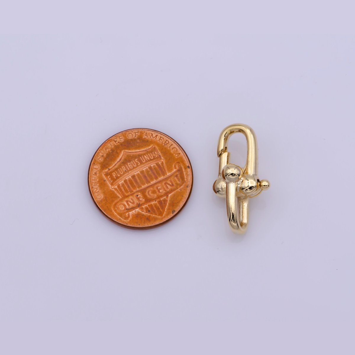 OS 24K Gold Filled Unique Chain Clasps Closure Supply Charm For Jewelry Making | Leo-365 - DLUXCA