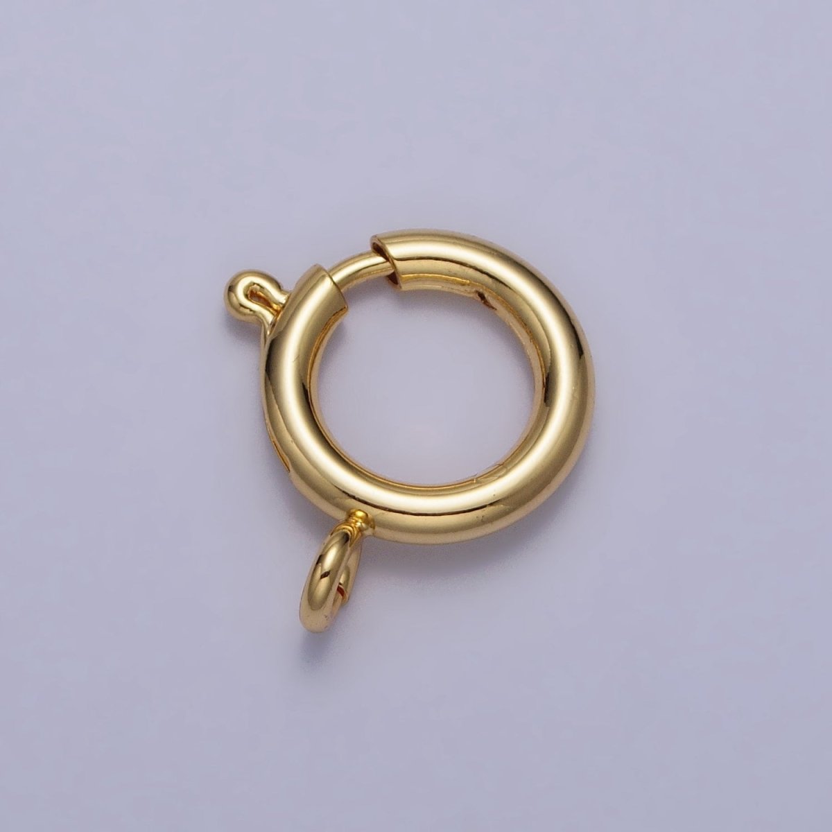 OS Gold Plated Spring Clasp for Necklace Component Z-059 - DLUXCA