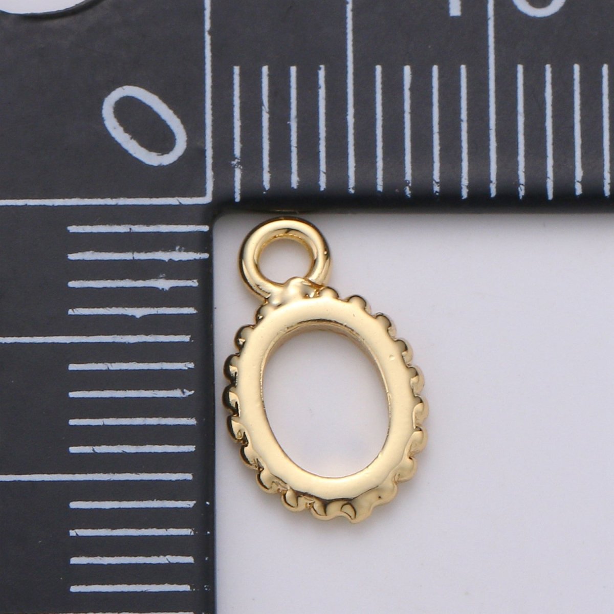 Oval Gold Bail, Silver bail, Lead Nickel free, Pendant bail Rose Gold bail for charm Necklace making supplies, Jewelry supplies K-811 - K-814 - DLUXCA