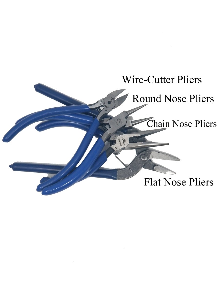 Pliers for Jewelry Making. Comes in individual pieces or Set of 4 - DLUXCA