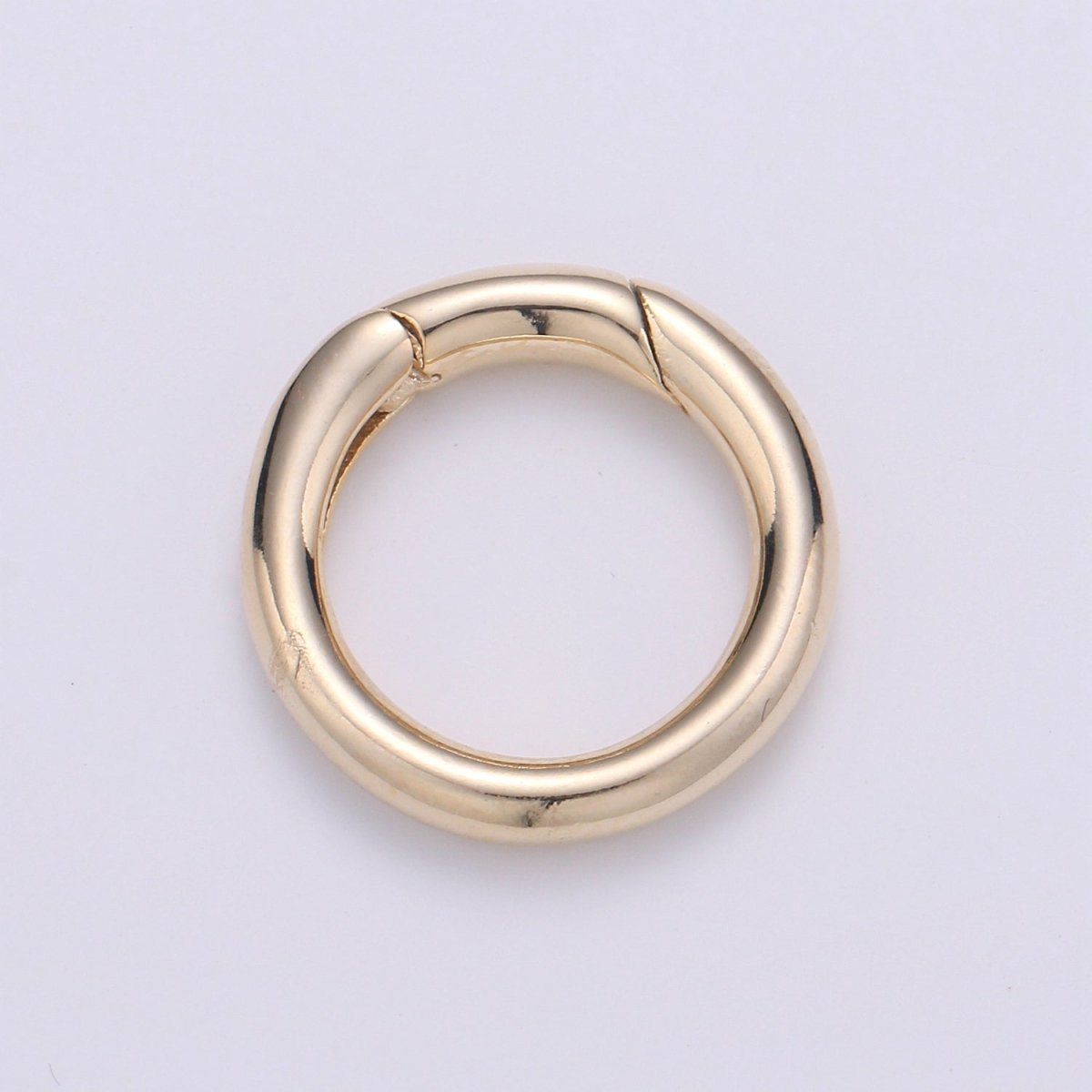 Ring End Clasp Gold Filled Clasp For Bracelet Necklace Jewelry Making L-005 - DLUXCA
