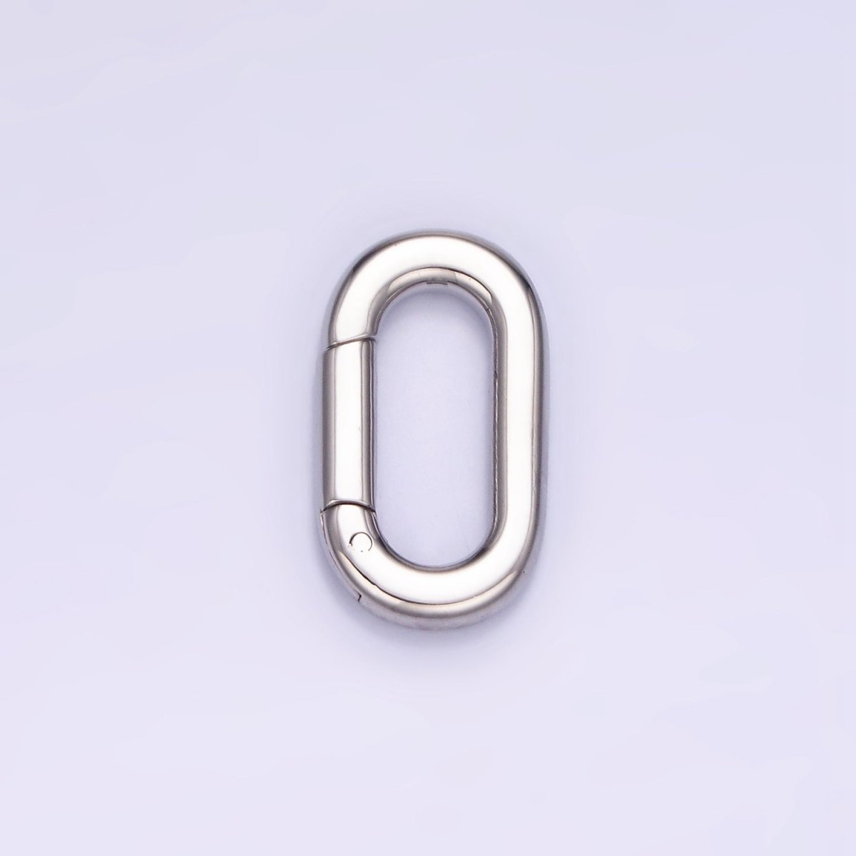 S925 Sterling Silver 18mm, 22mm Oblong Spring Gate Findings | SL-488 SL-489 - DLUXCA