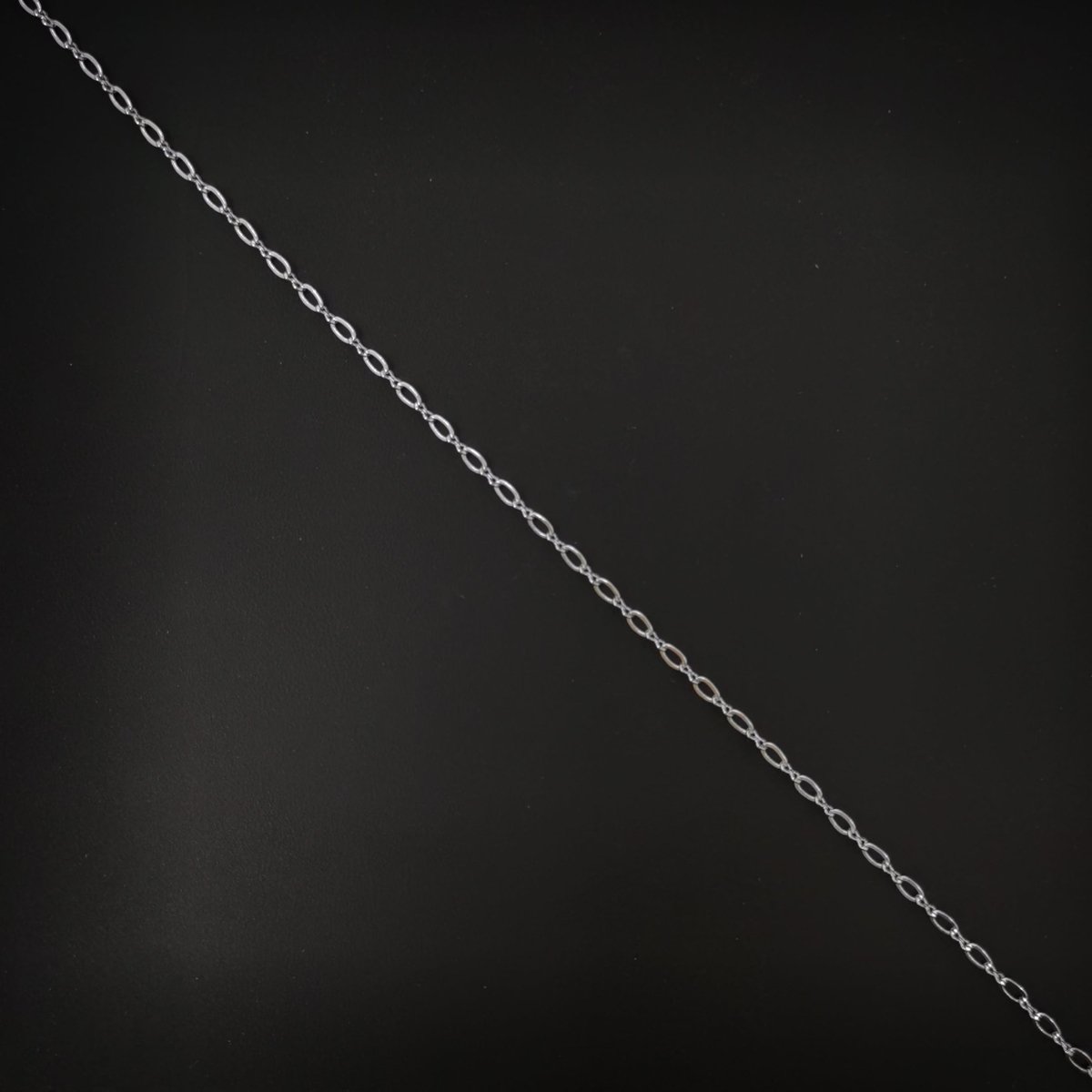 Silver Figure Eight Infinity Chain 2.5mm Link Chain 16 inch Finished Necklace For Wholesale Necklace Dainty Jewelry Making Supplies | WA-488 Clearance Pricing - DLUXCA