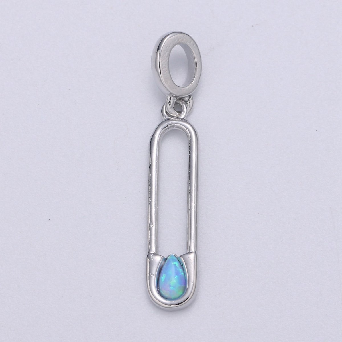 Silver Gold Filled Safety Pins Pendant H-598 H-599 - DLUXCA