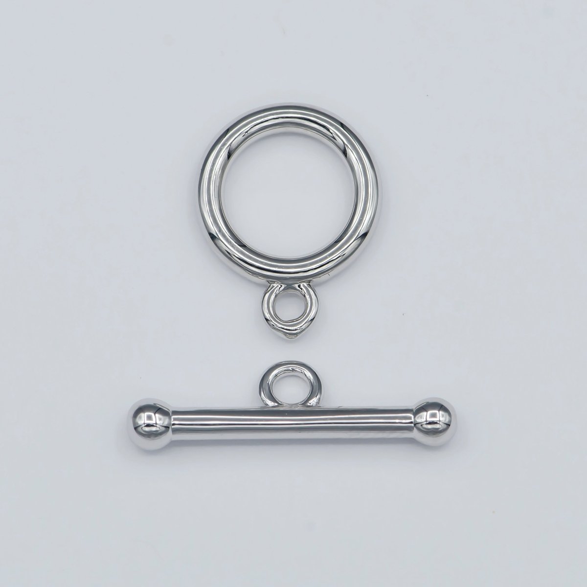 Silver Toggle Clasp For DIY Jewelry Making Necklace Bracelet Anklet L-317 - DLUXCA