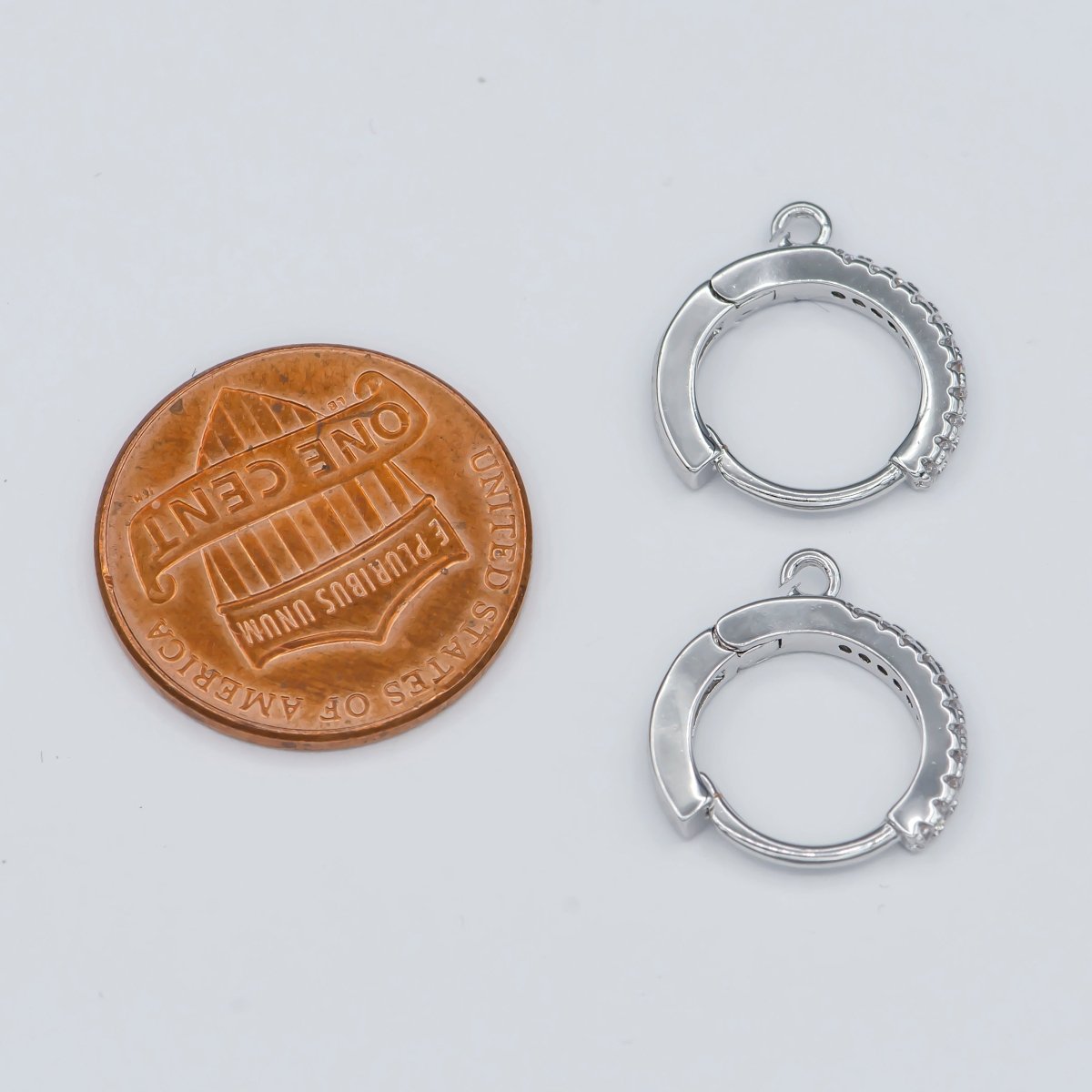 Simple Minimalist Huggies Gold Filled Earring Supplies for DIY Earring K-473, K-578 - DLUXCA