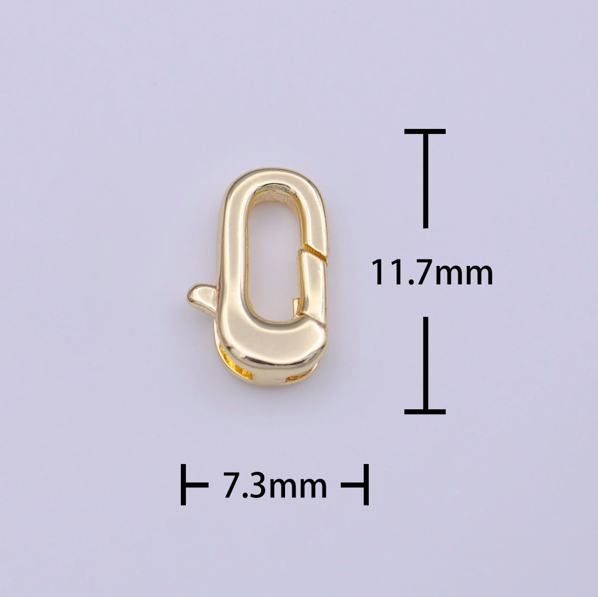 Small Gold Lobster Claw Clasp For Wholesale Jewelry And Findings K-245 - DLUXCA