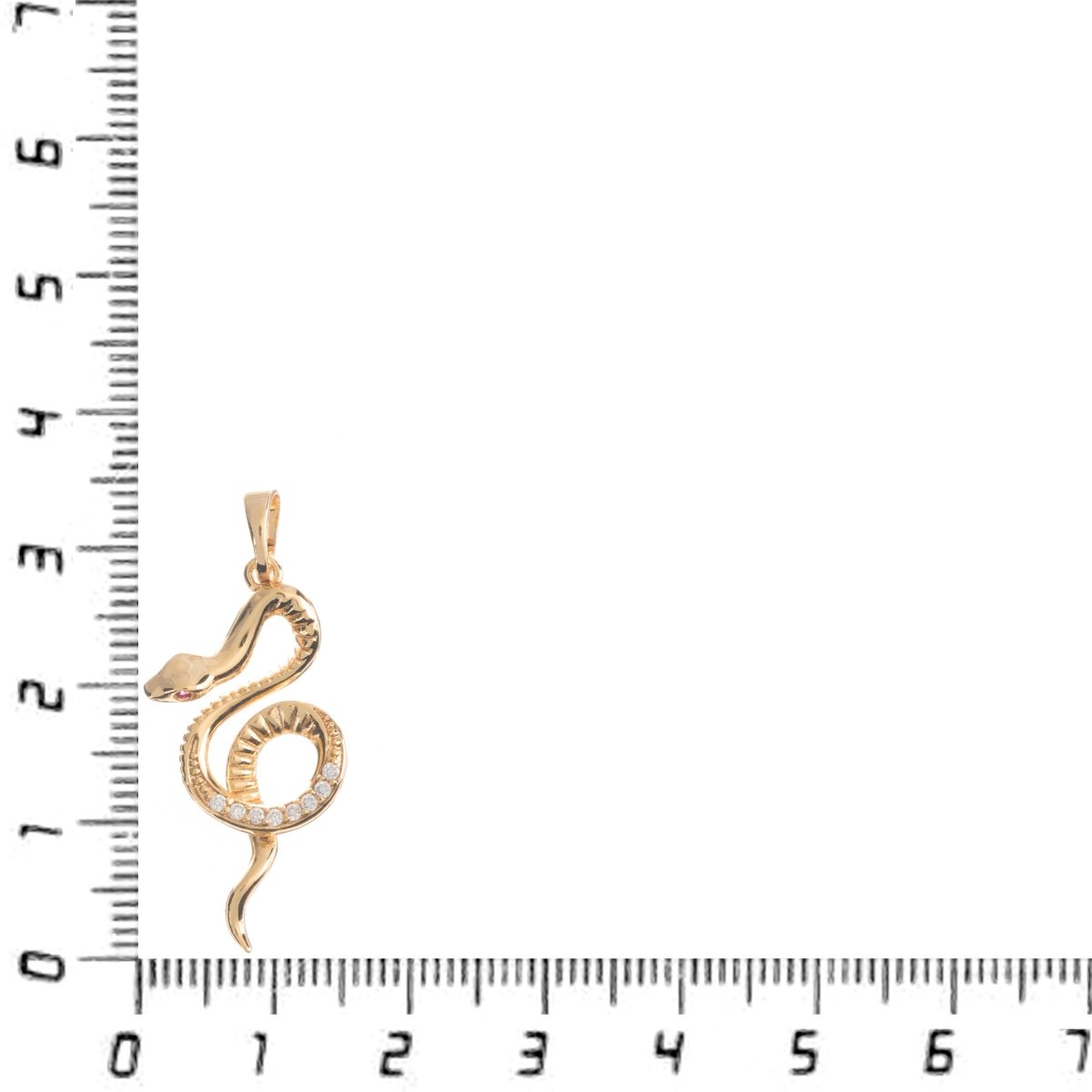 Snake charm, Gold Filled Snake Charm, Reptile Animal, Serpent Charm Necklace Pendant Bead Finding for Jewelry Making Supply H-703 - DLUXCA
