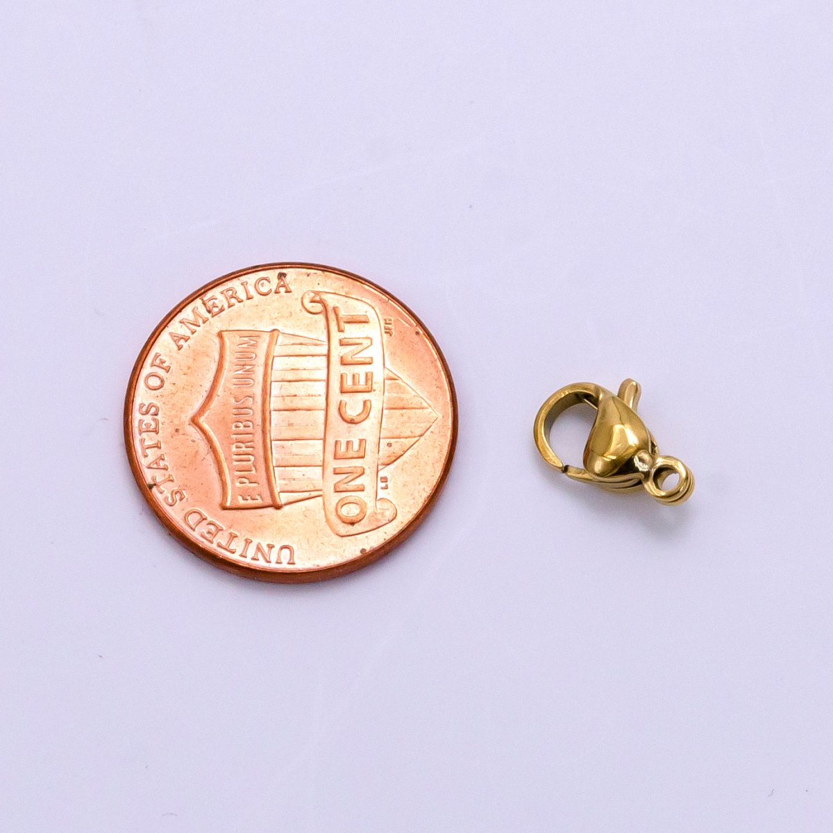 Stainless Steel 10mm Lobster Clasps Claw Closure Findings | Z664 - DLUXCA