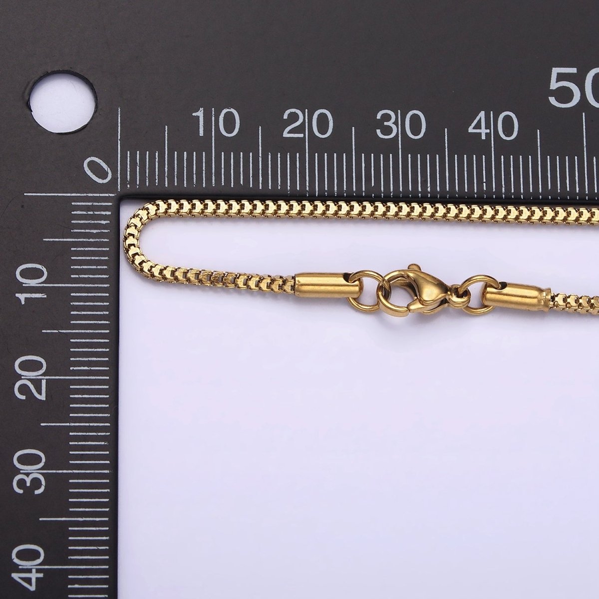 Stainless Steel 1.5mm Dainty Cocoon Snake Wheat Chain 18 Inch Layering Necklace | WA-2020 Clearance Pricing - DLUXCA