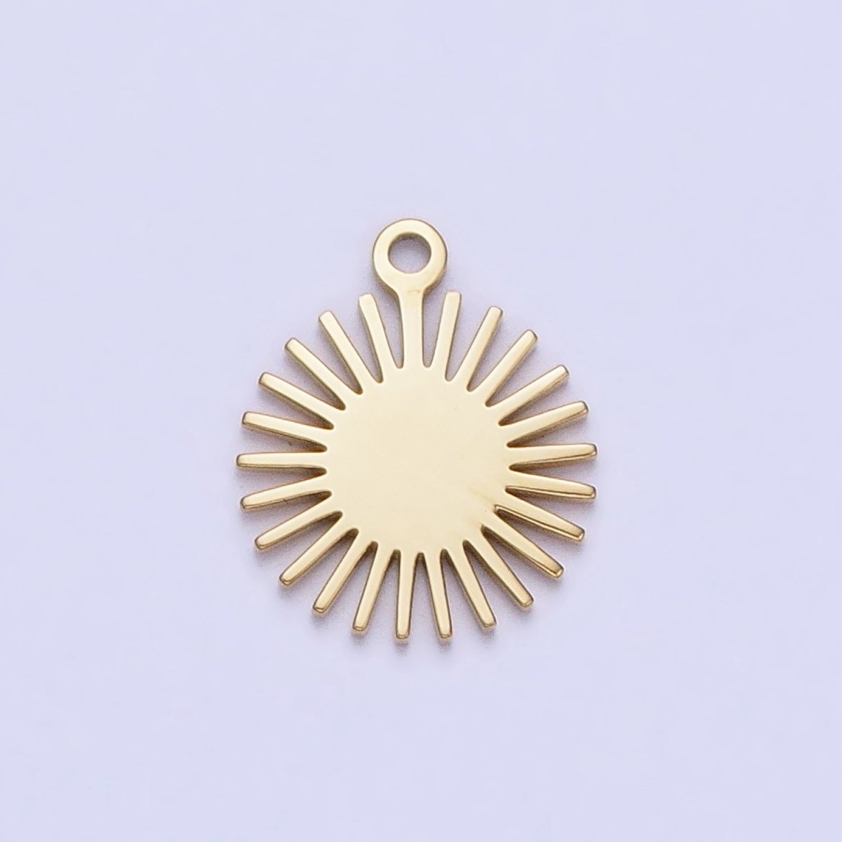 Stainless Steel Celestial Sun Beam Ray Add-On Charm in Gold & Silver | P-889 - DLUXCA