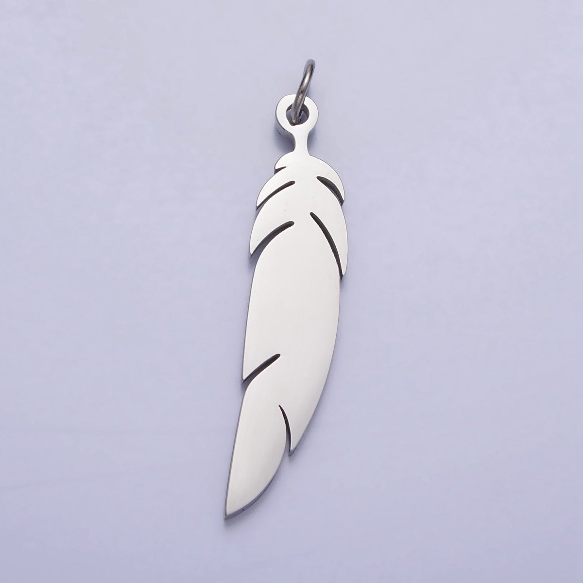 Stainless Steel Feather Wing Strand Add-On Charm in Gold & Silver | P-921 - DLUXCA