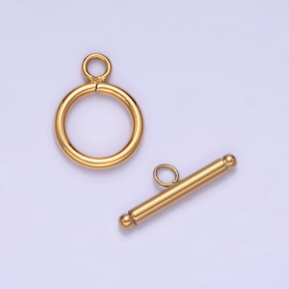 Stainless Steel Gold Toggle Clasps OT Clasp Findings | P-933 - DLUXCA