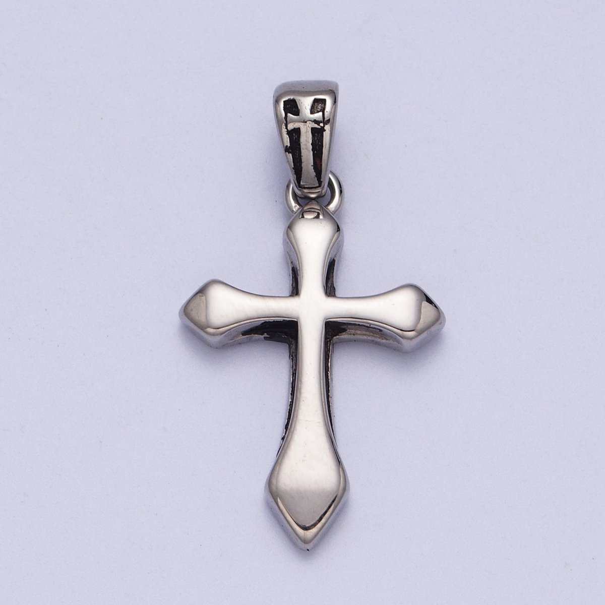 Stainless Steel Religious Passion Cross Gold, Silver Pendant J-318 J-341 - DLUXCA
