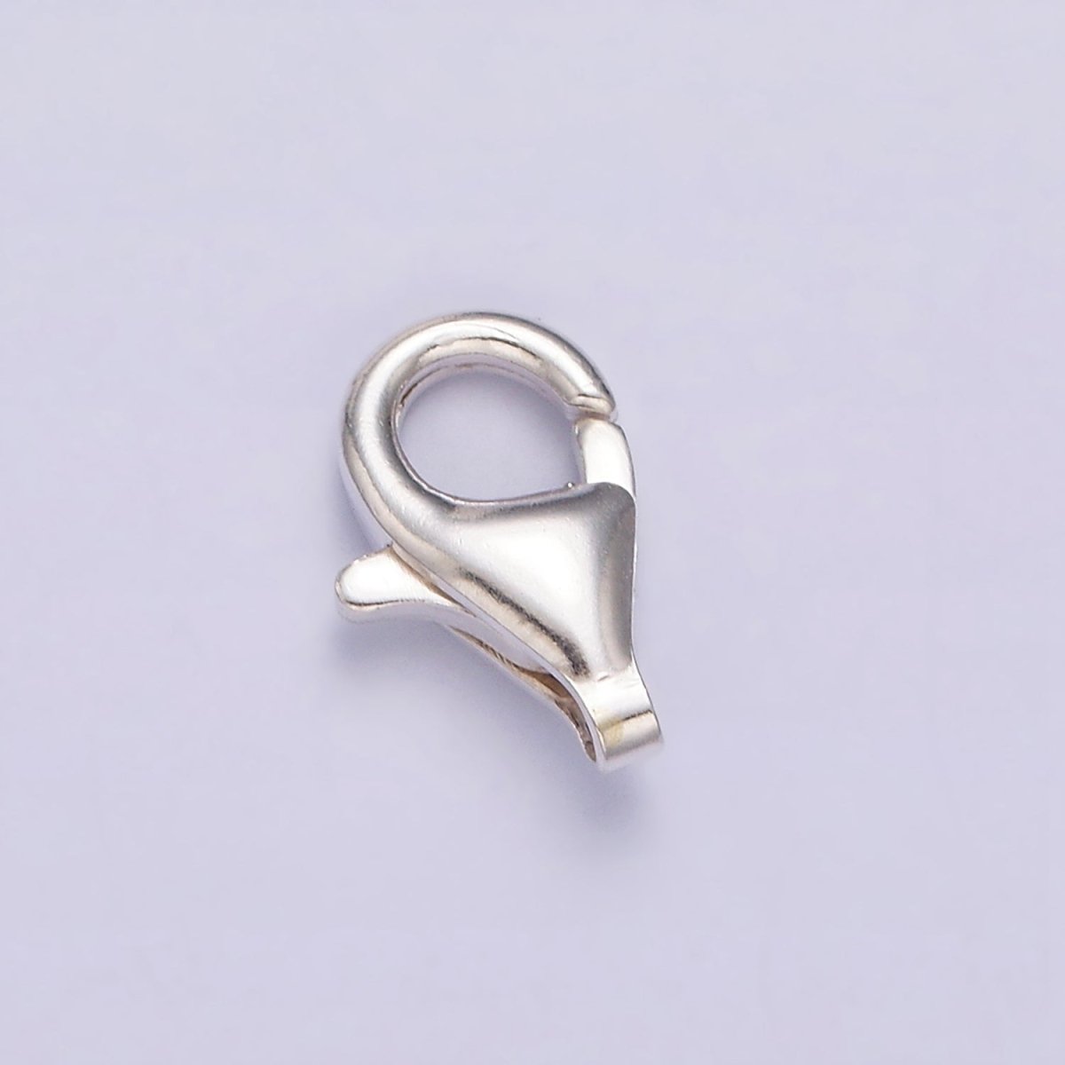 Sterling Silver S925 9mm, 11mm Lobster Clasps Claw Closure Jewelry