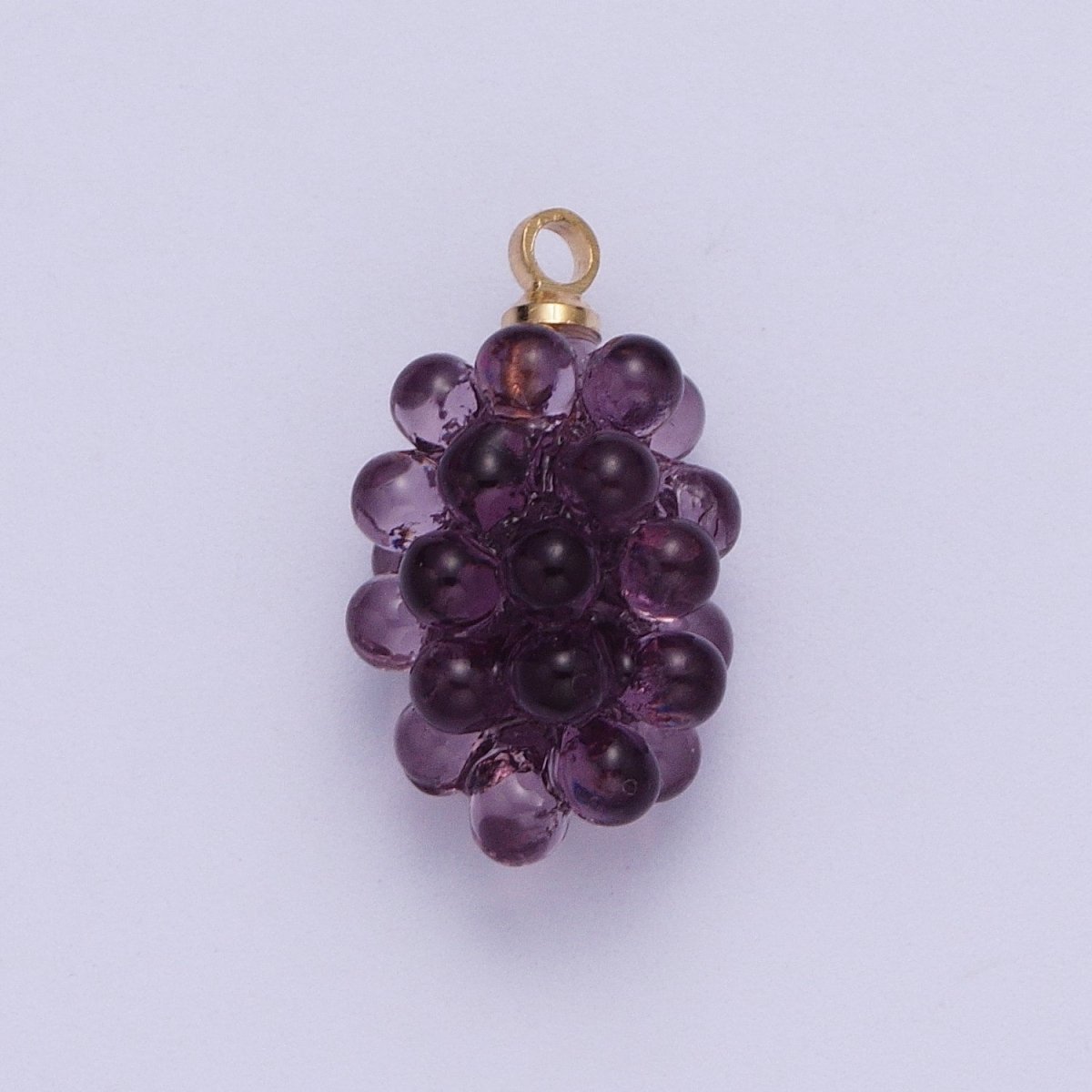 Summer Resin Fruits Purple Green Grapes For DIY Jewelry Making | X-746 X-748 - DLUXCA