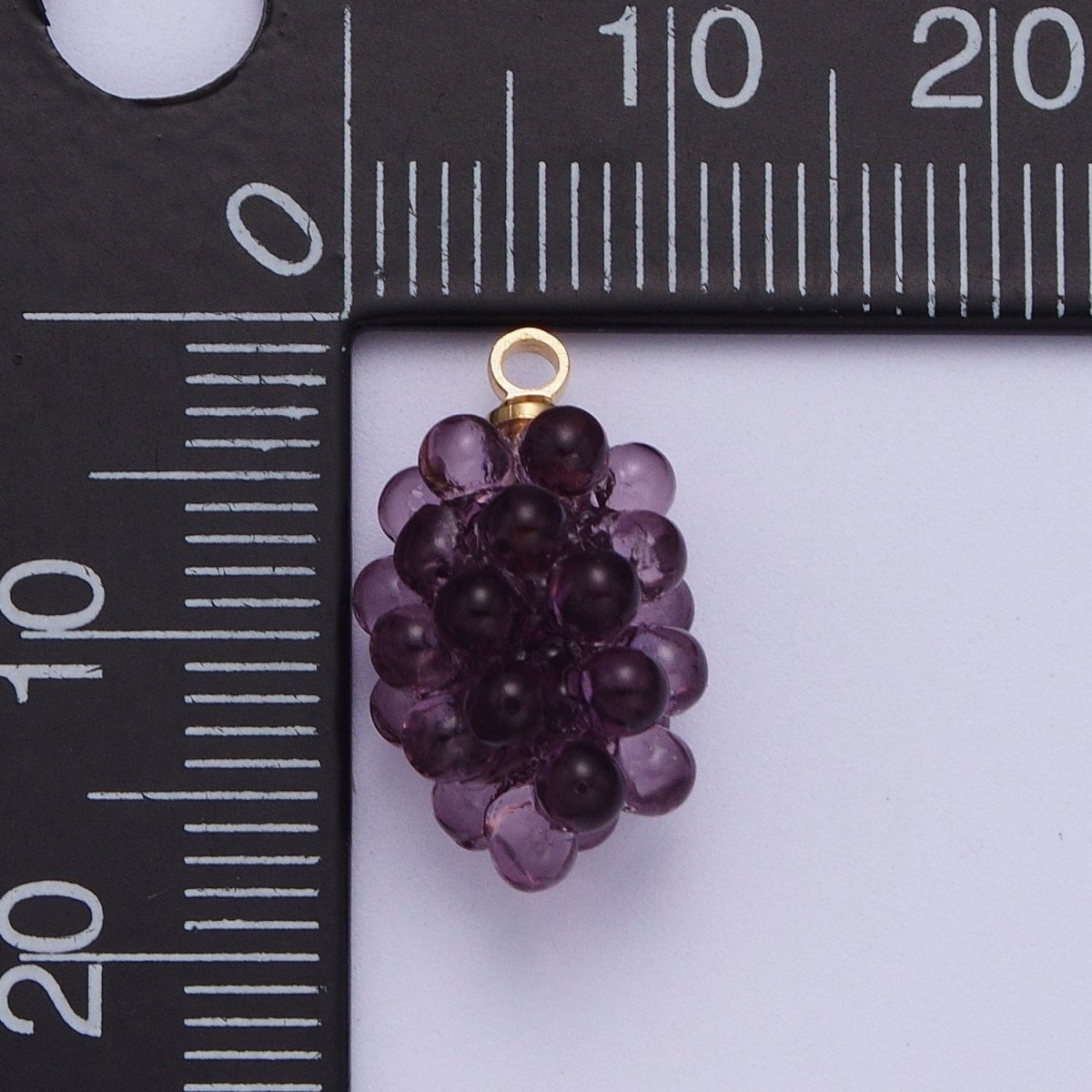 Summer Resin Fruits Purple Green Grapes For DIY Jewelry Making | X-746 X-748 - DLUXCA