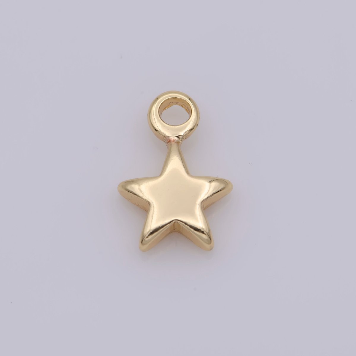 Tiny Gold Filled Star Charm Mini Star Charm for Bracelet Necklace Earring Celestial Jewelry Making Wholesale Bulk Charm AC-1443 - DLUXCA