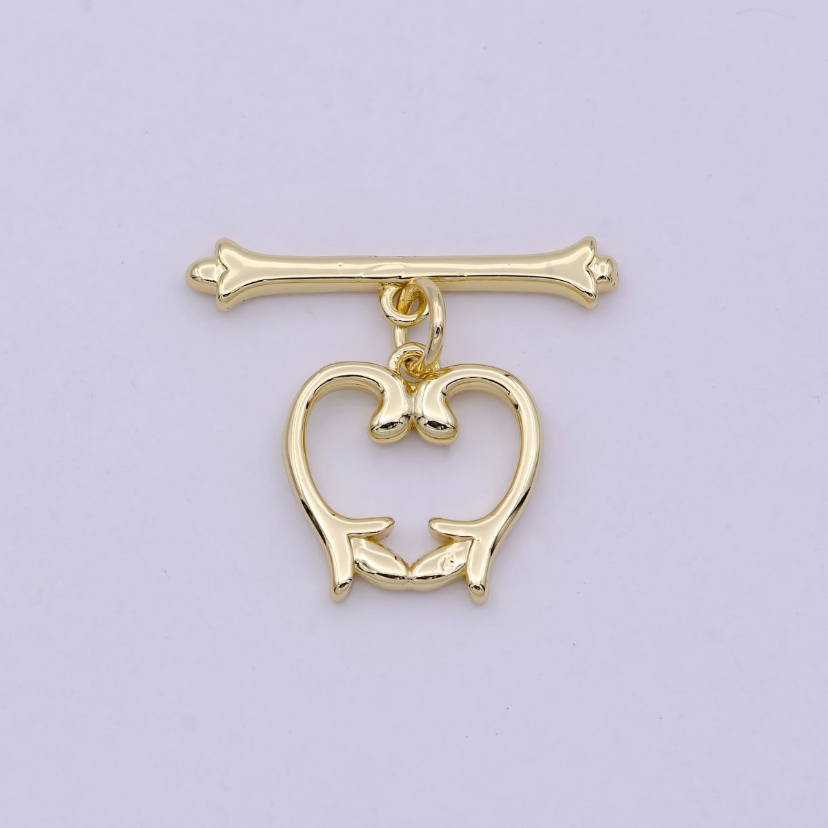 Wholesale Gold Toggle Clasp, Vintage OT Clasp Fancy Design OT Clasp Bulk Supply for Bracelet Necklace Component L-626 - DLUXCA