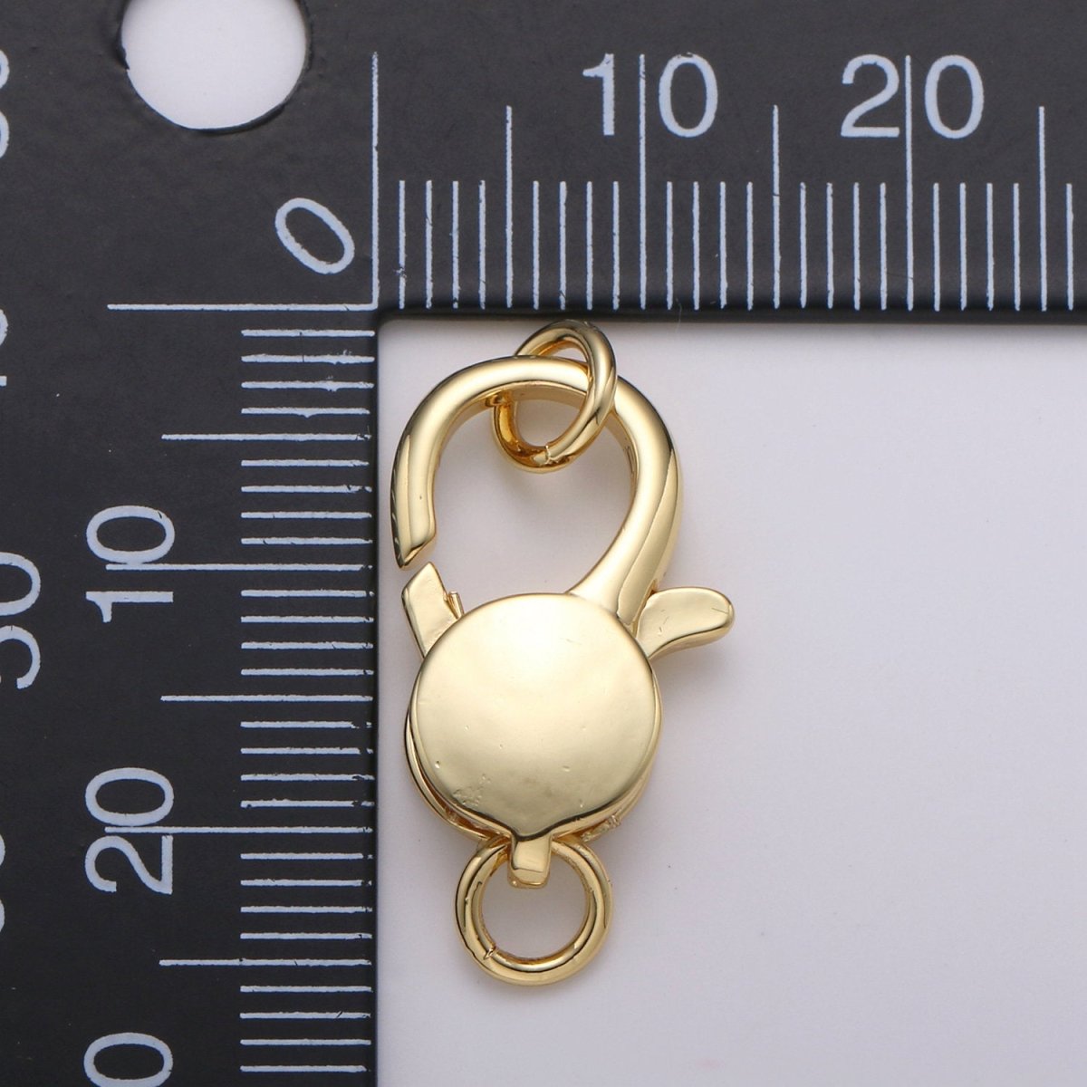 Wholesale Lobster Clasp 14k Gold Filled, Lobster Claw with Jump Ring for Jewelry Necklace Bracelet Anklet Making, Size 26mmx13mm K-835 K-836 - DLUXCA